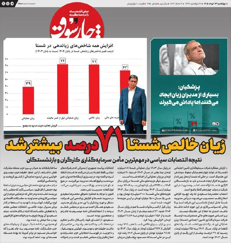 آیا شستا تحت مدیریت یک افراطی بهبود می‌یابد؟